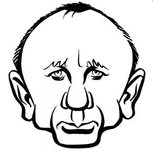 Daniel Craig caricature