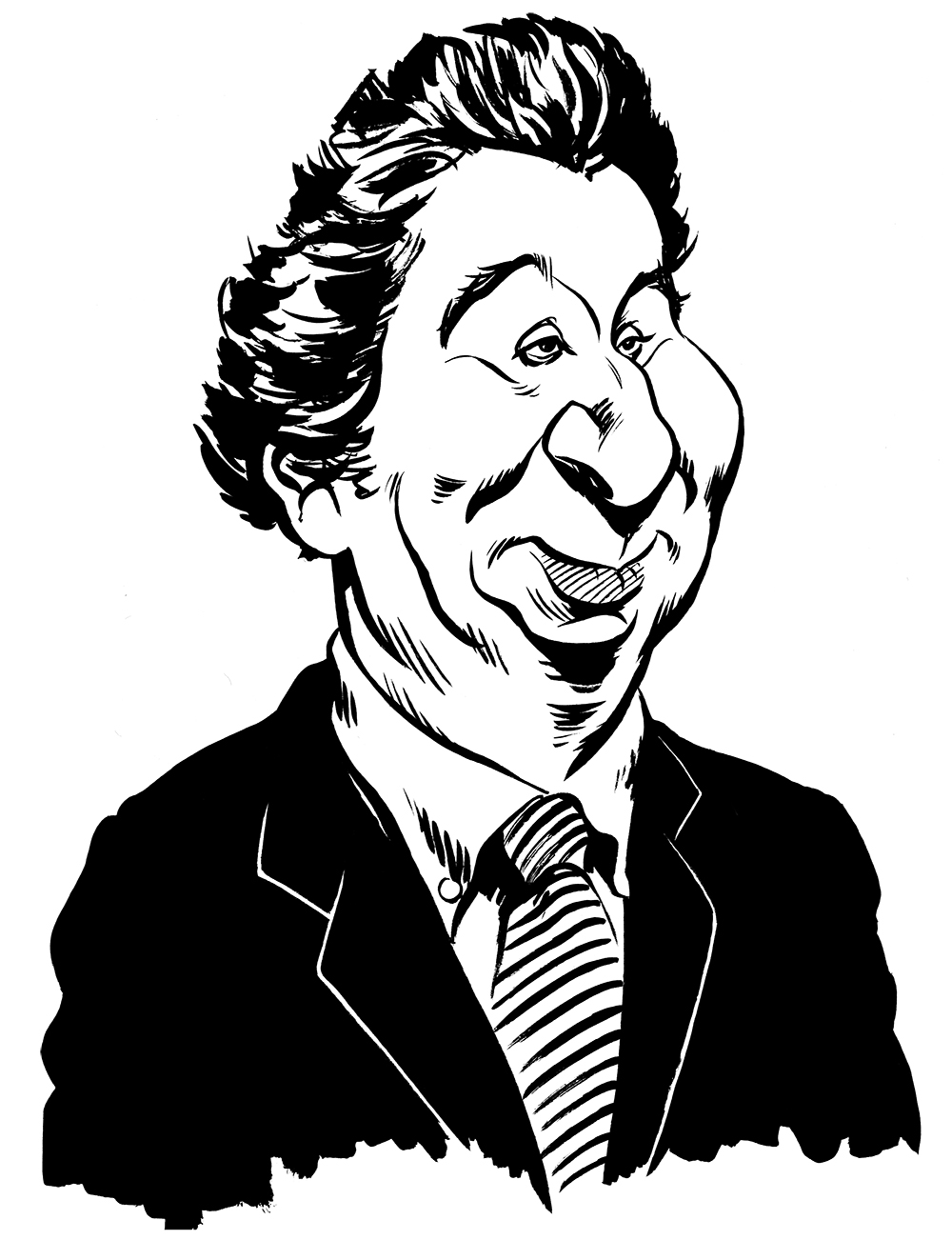 Oliver Letwin caricature